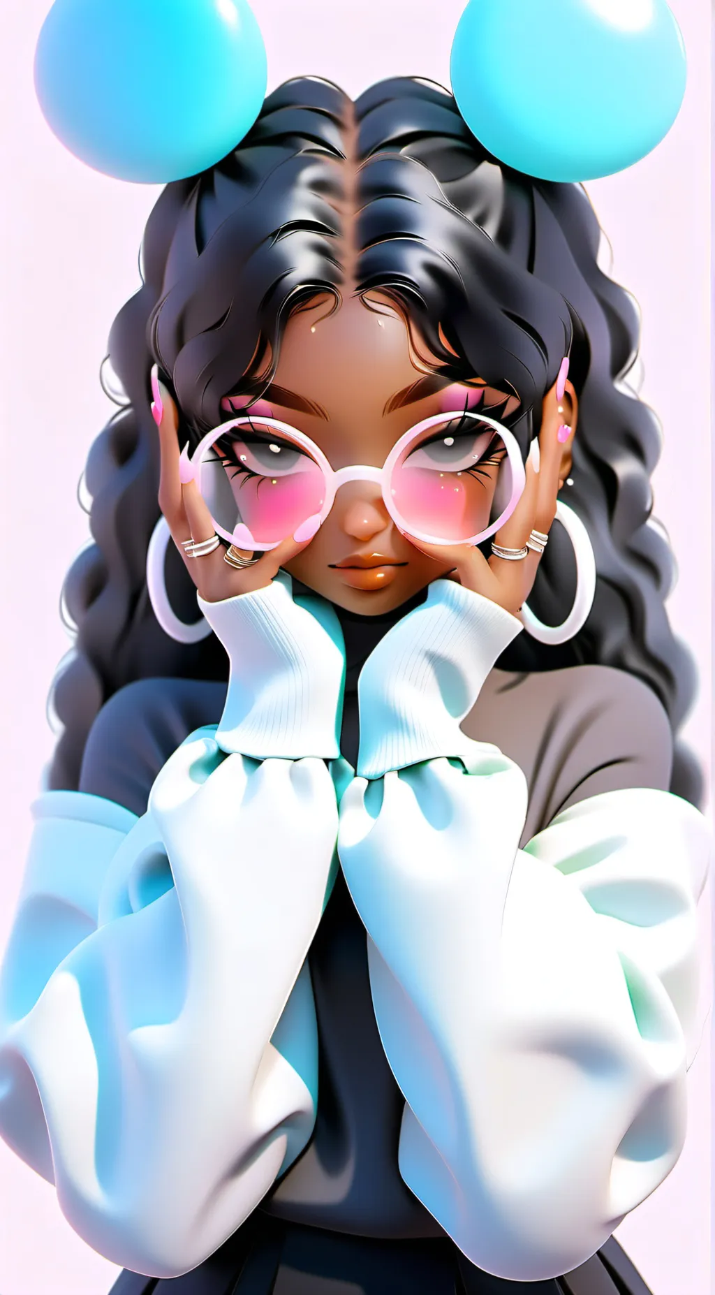 ai character: Ashley background