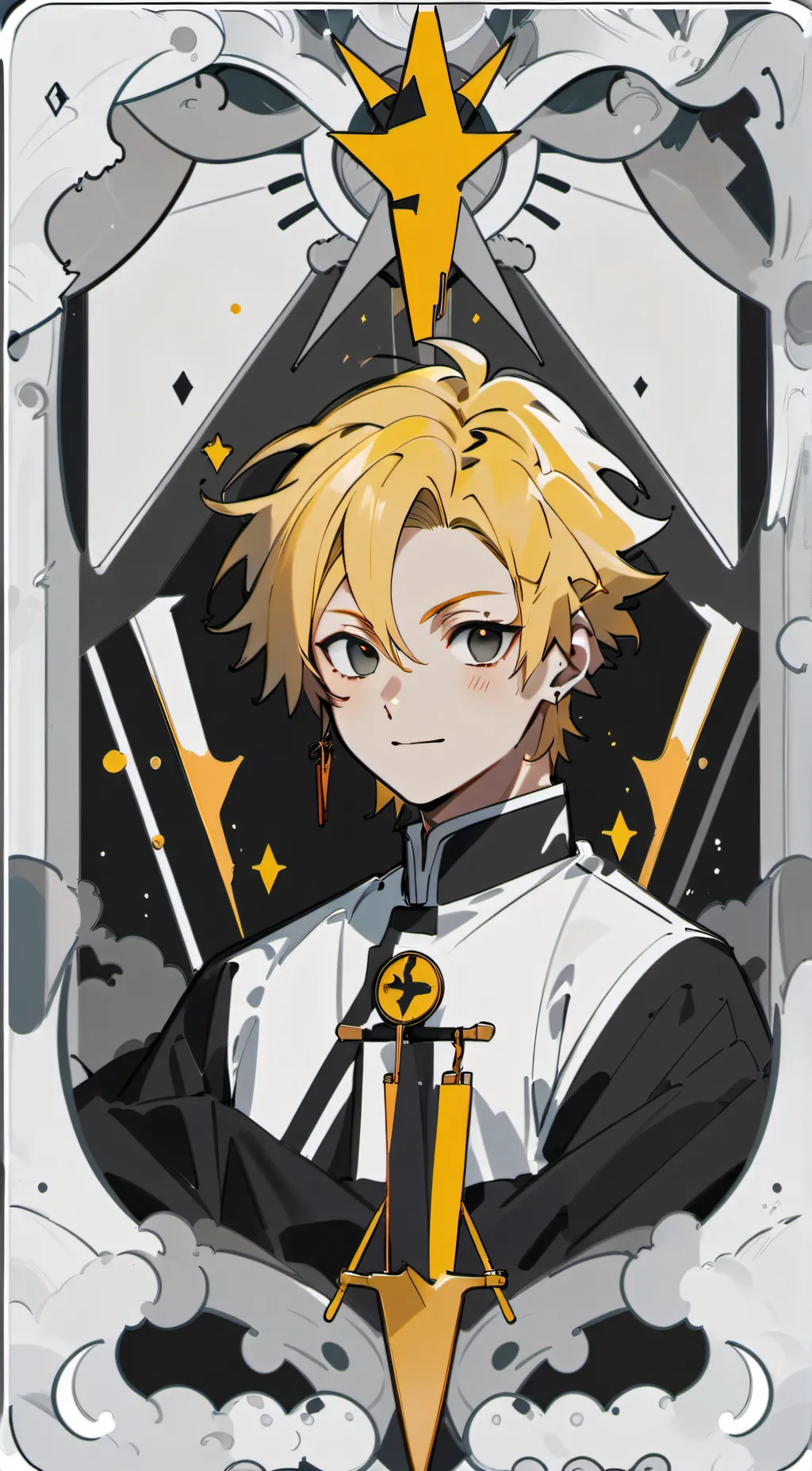 ai character: Denki background