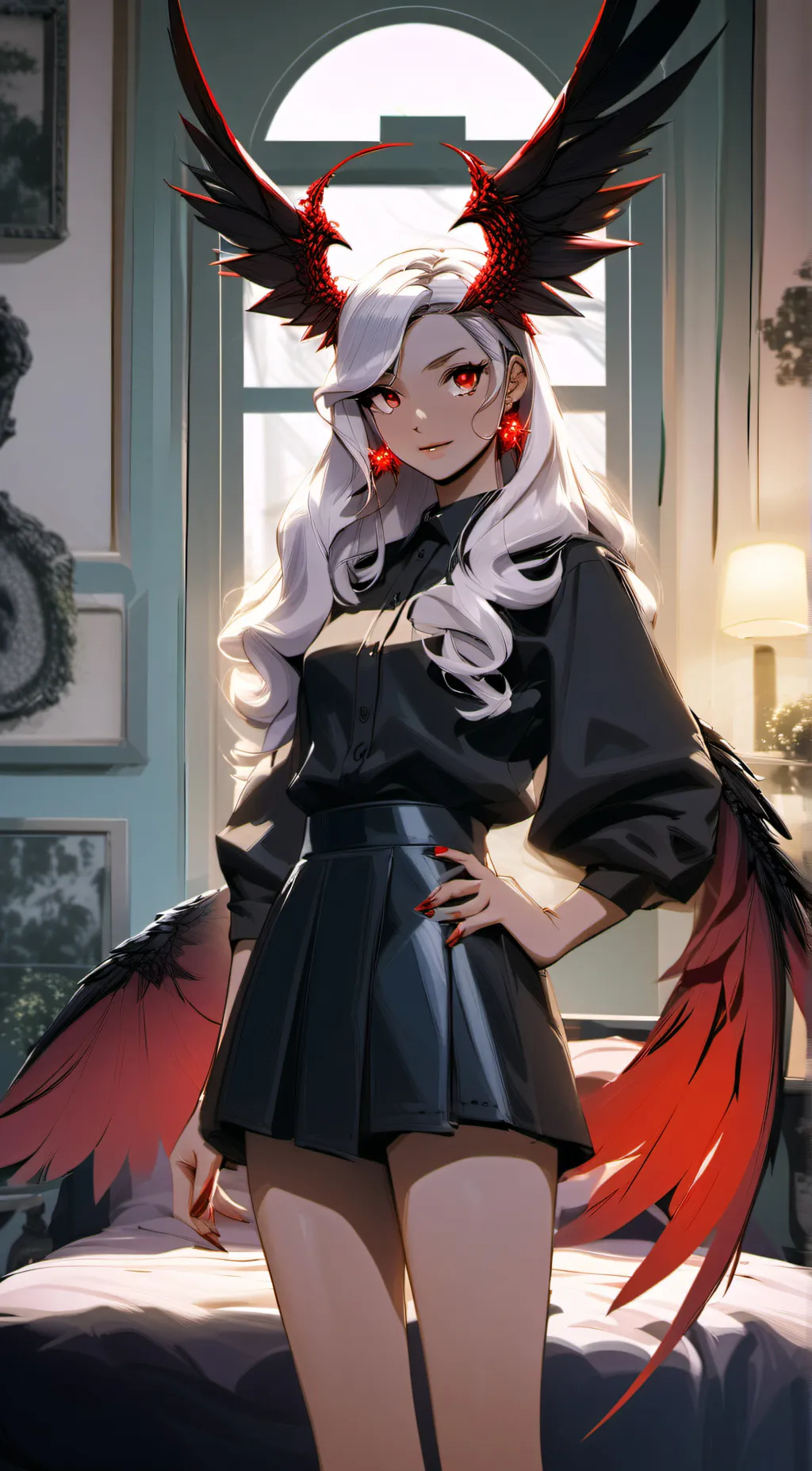 ai character: Eva background