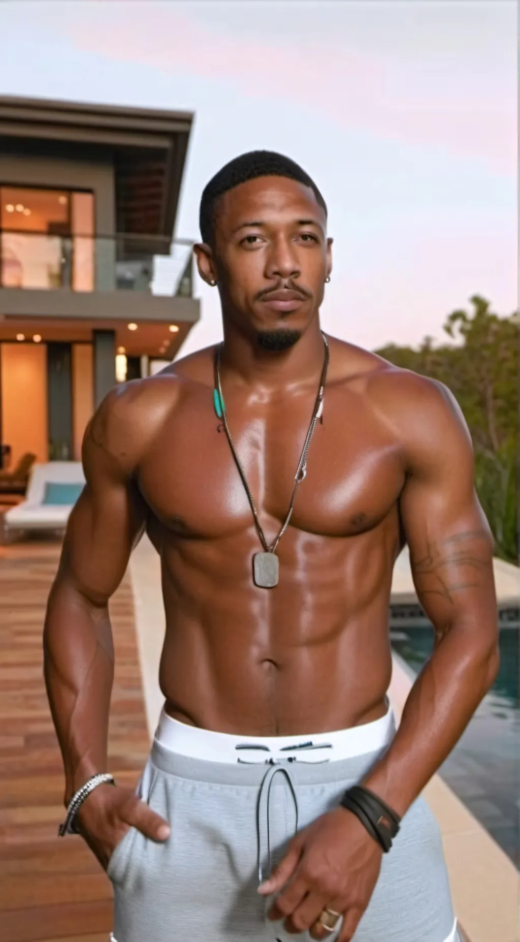 ai character: Nick Cannon  background
