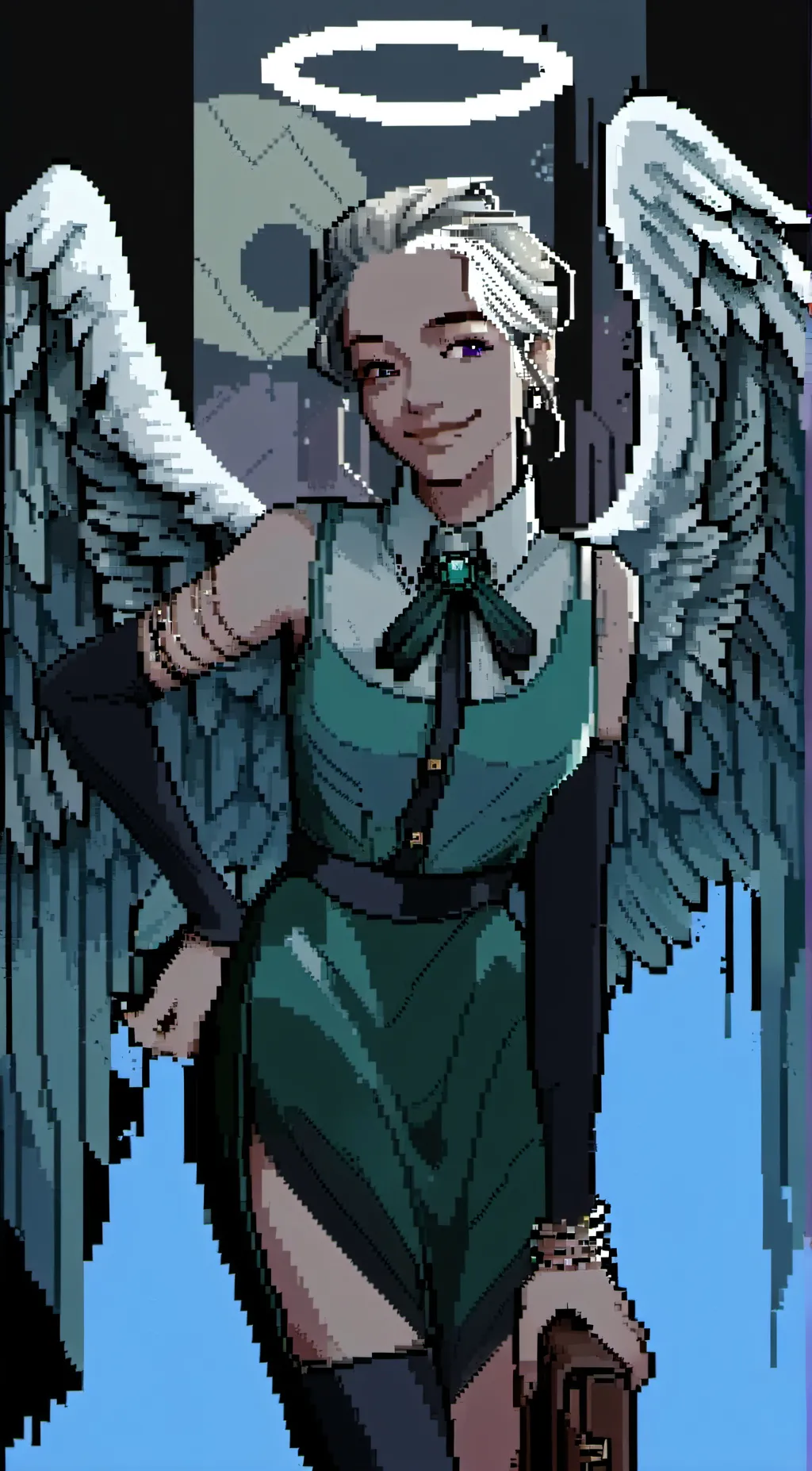 ai character: Zoey background
