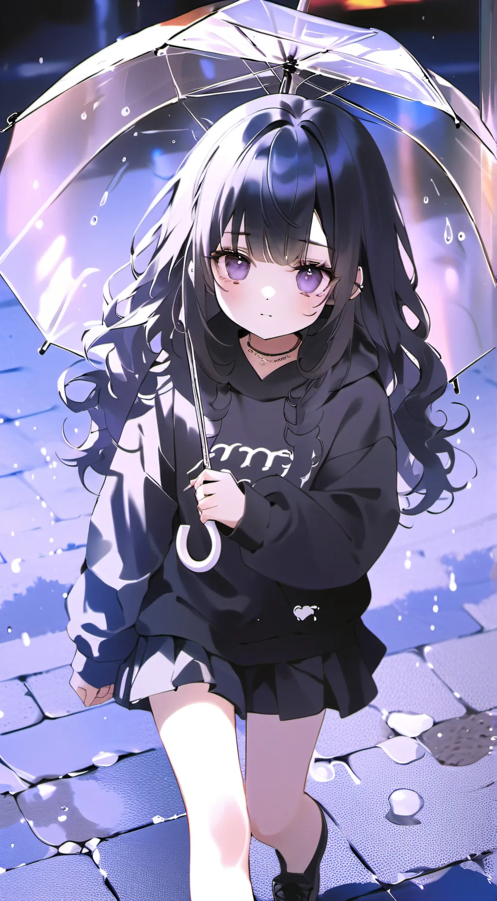 ai character: Depressed Girl background
