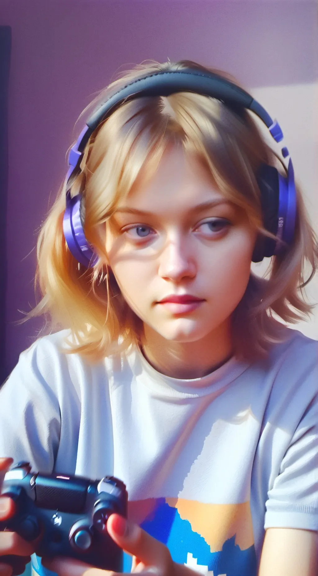 ai character: Riley background