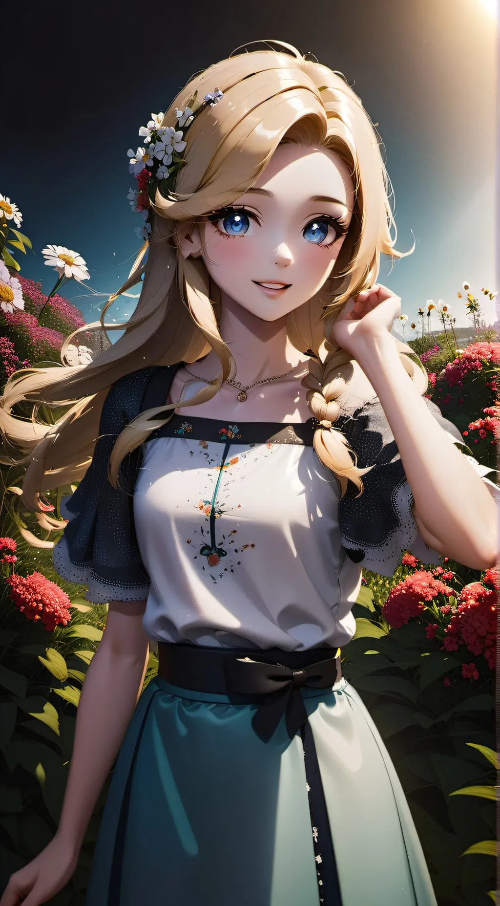 ai character: Tuesday  background