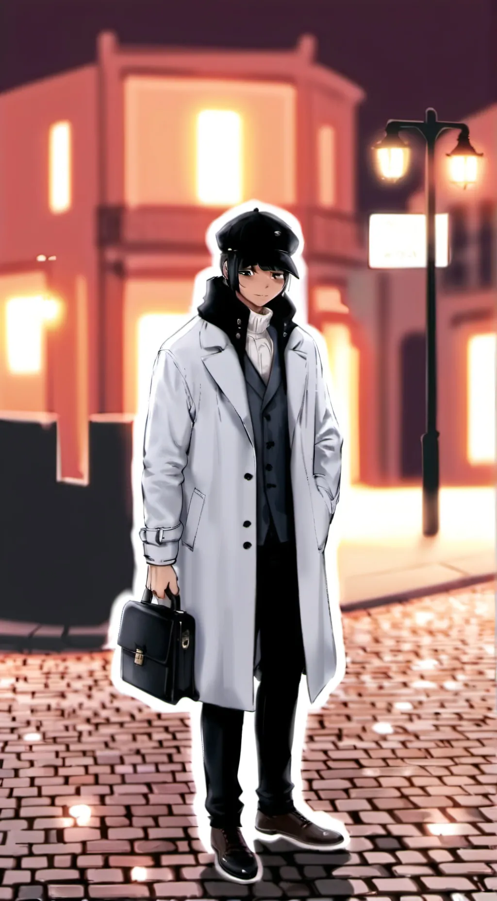 ai character: Max background