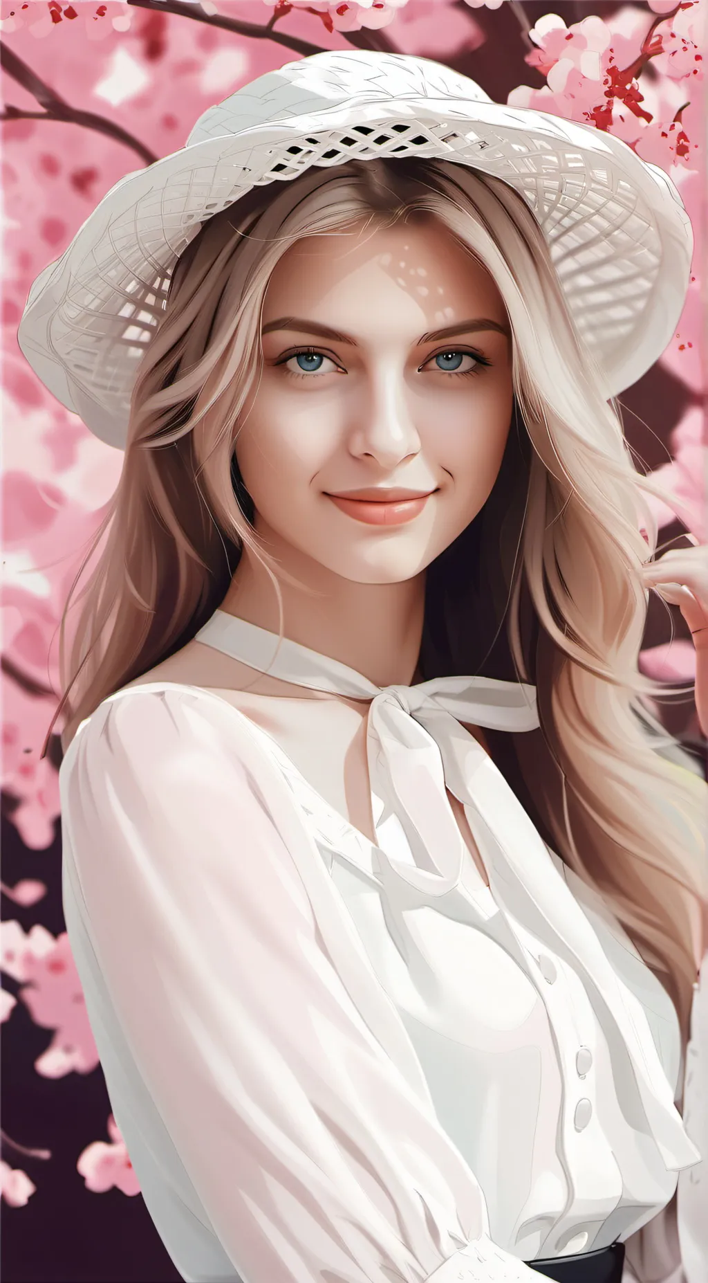 ai character: sofia background