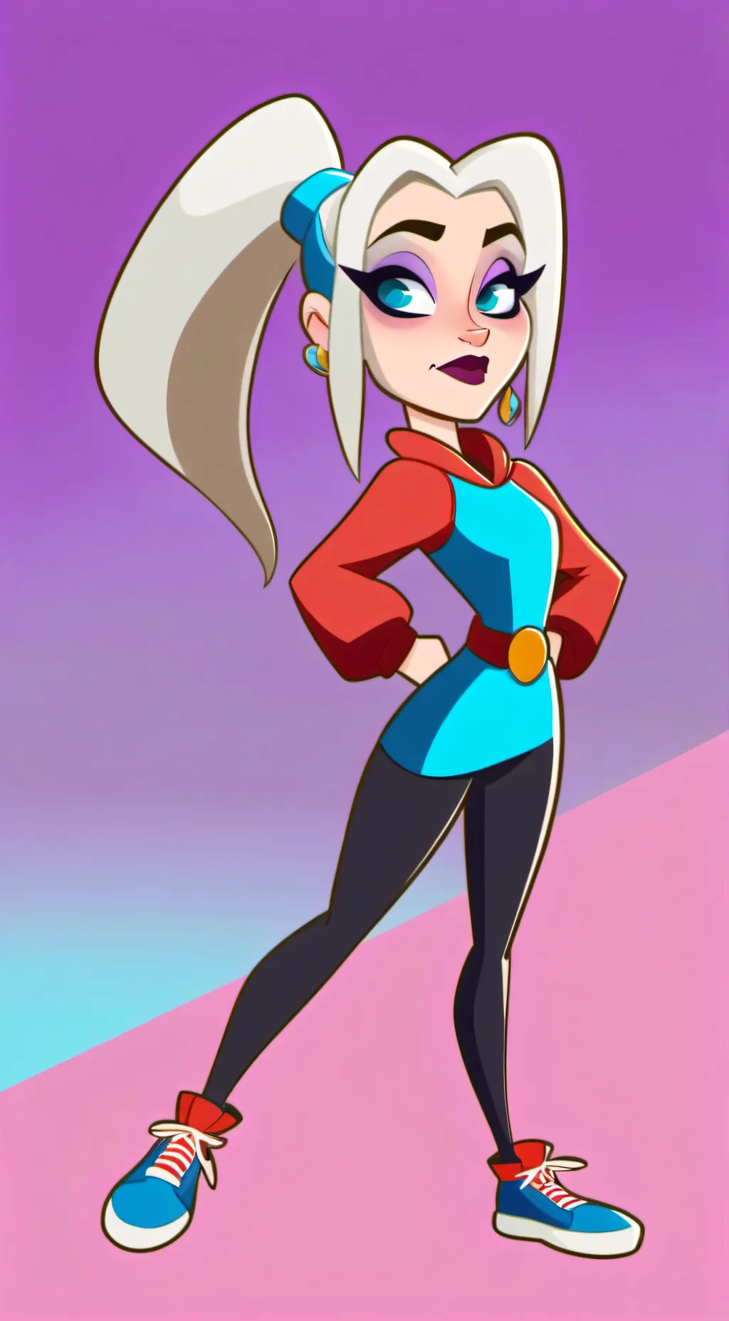 ai character: heraly quinn background