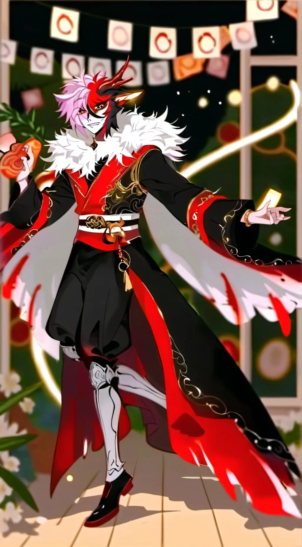ai character: alastor  background