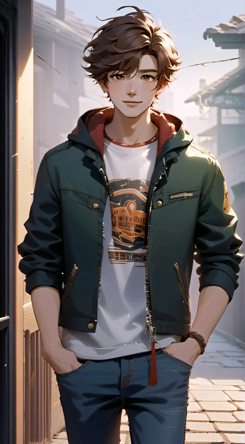 ai character: Eli background