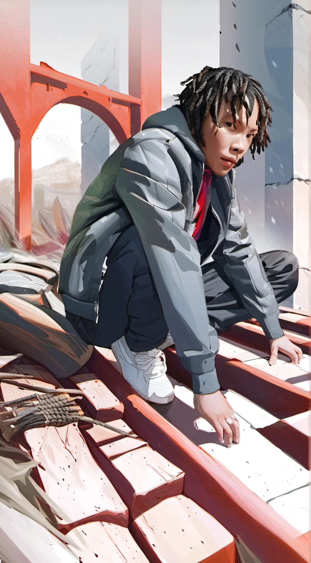 ai character: Connor background