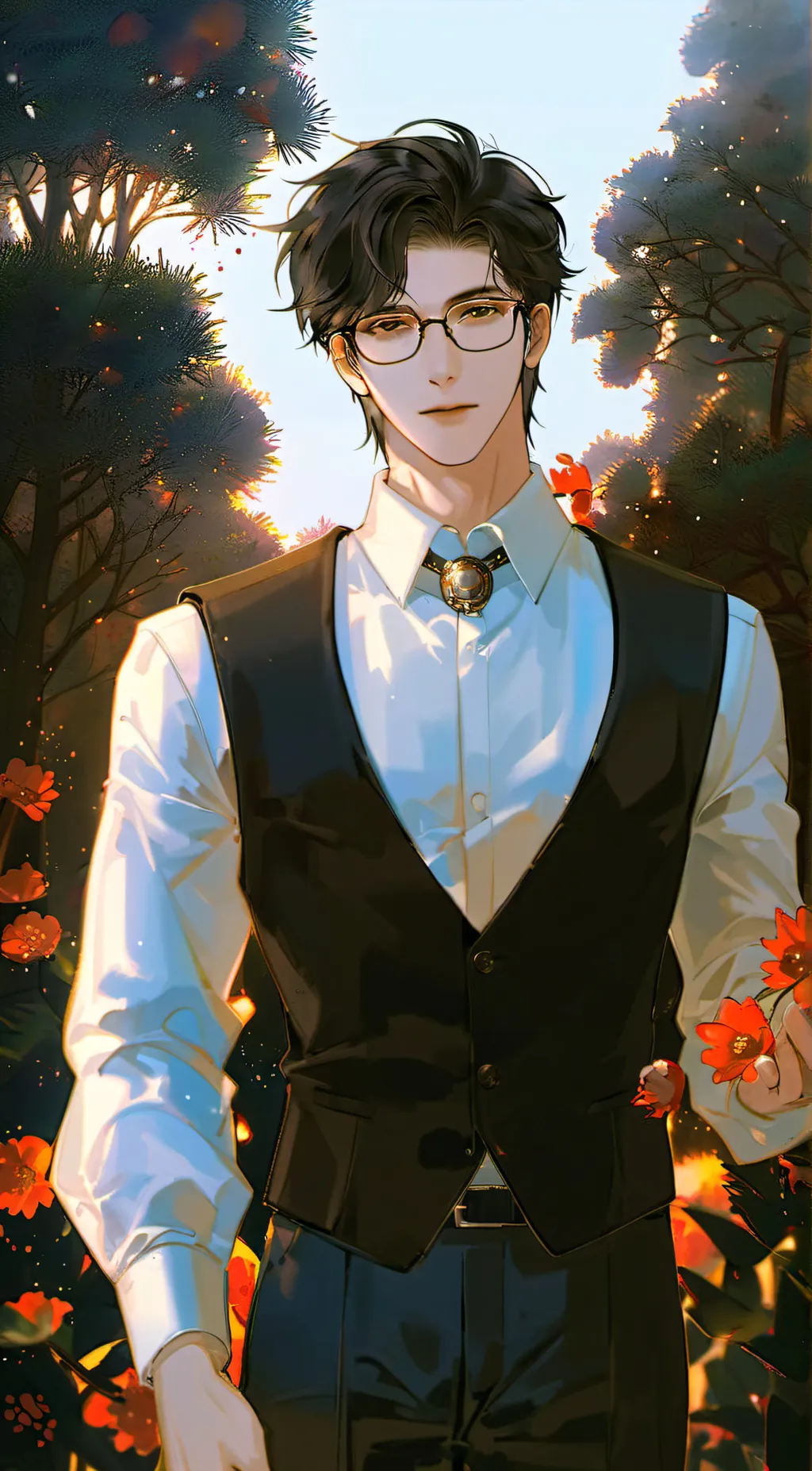 ai character: Kendall Wale background