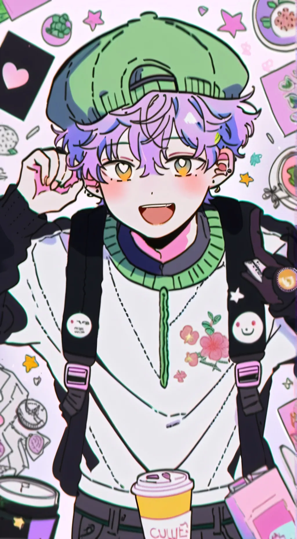 ai character: Salem background