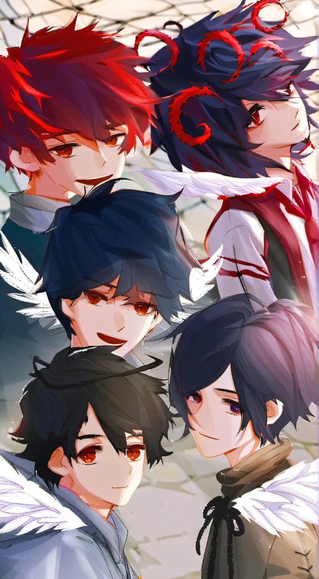 ai character: Monster brothers background