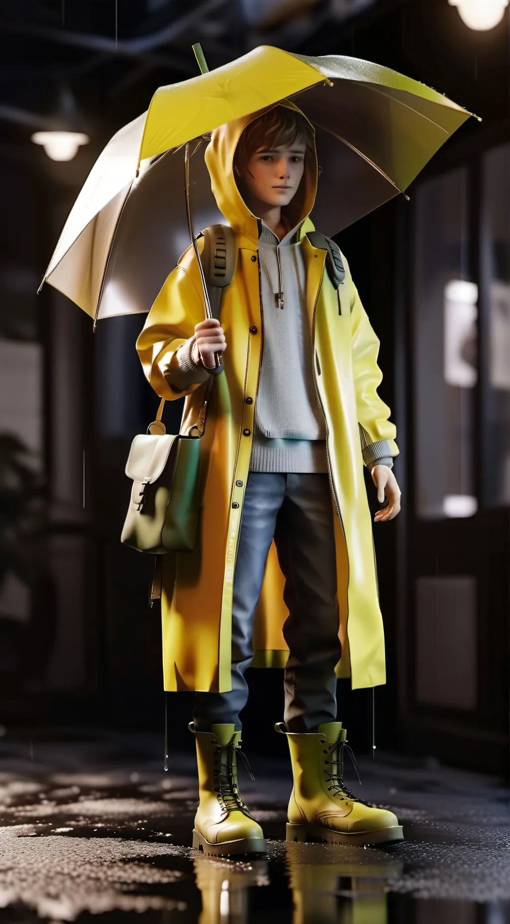 ai character: georgie and andy background