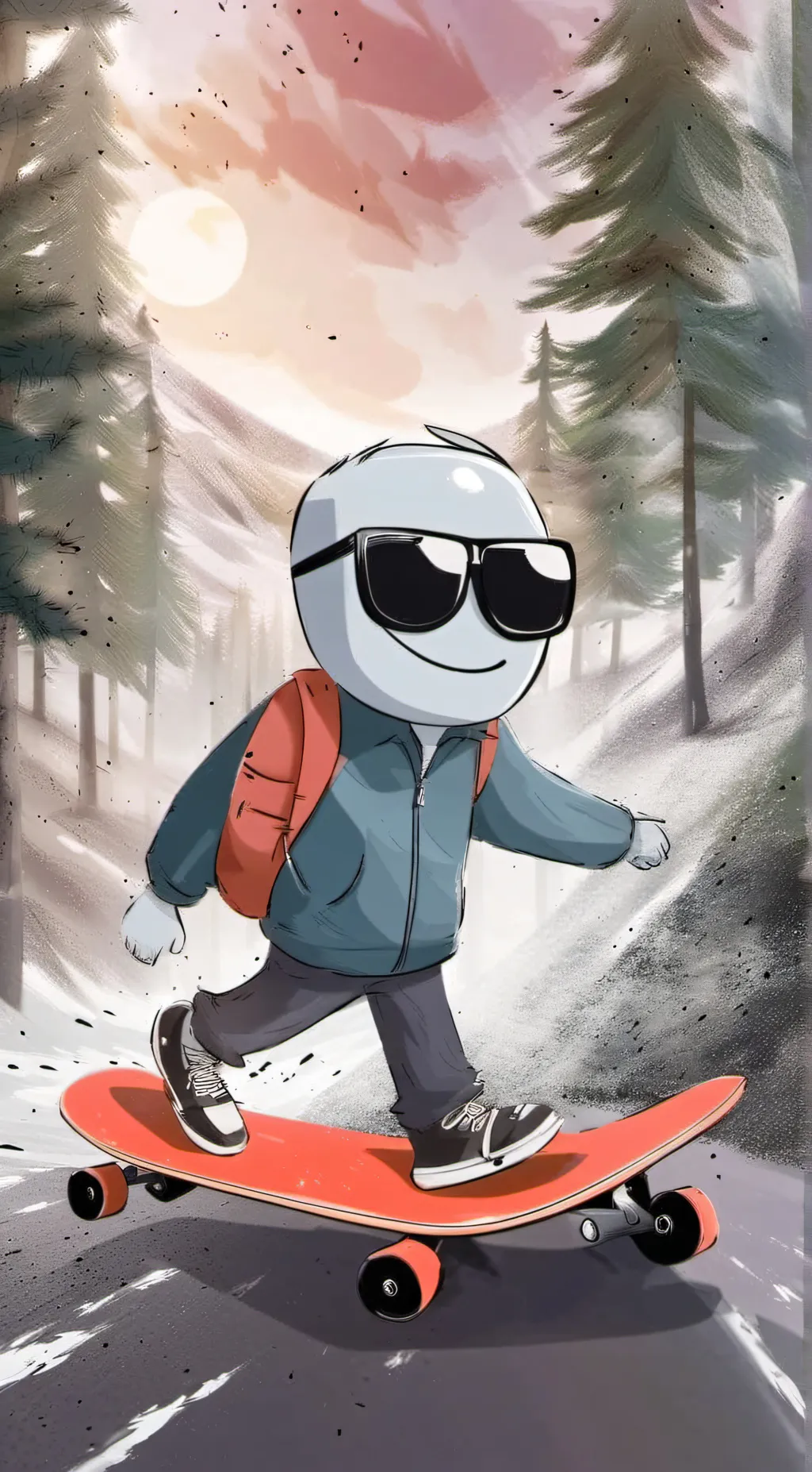 ai character: nine background