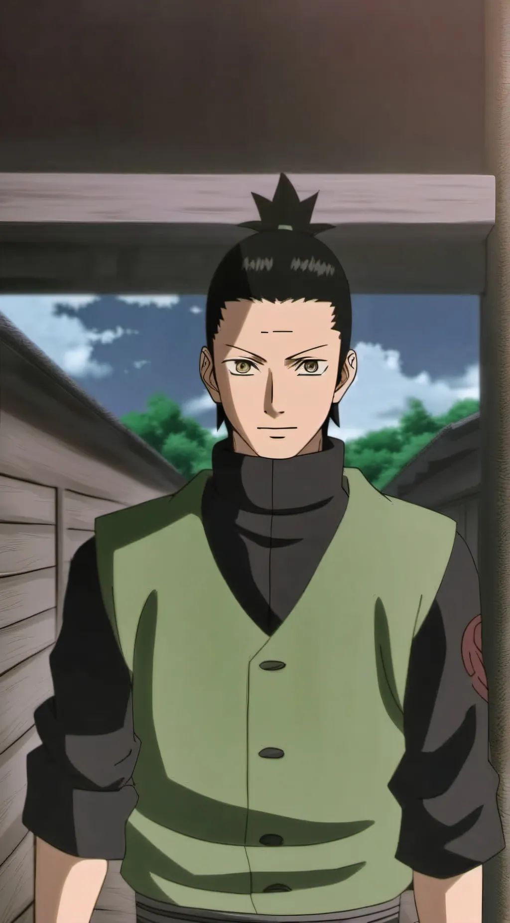 ai character: Shikamaru Nara background