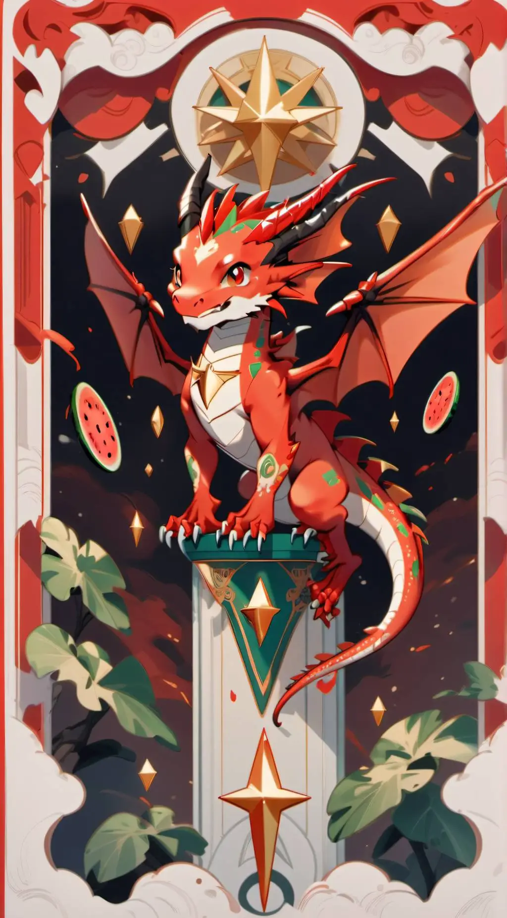 ai character: Smoldy background