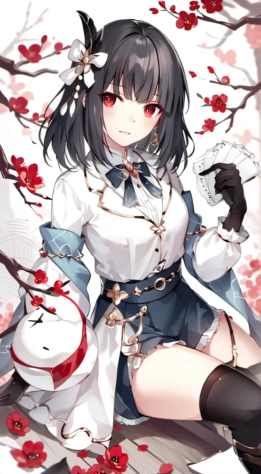 ai character: Maeko  background