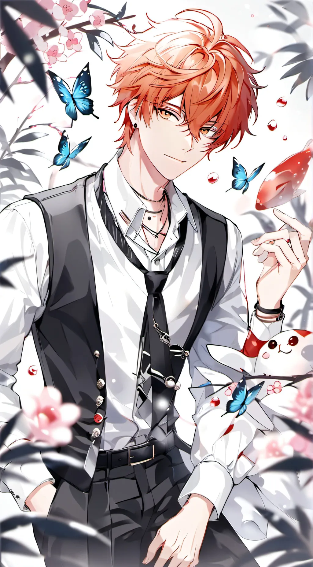 ai character: Mark background