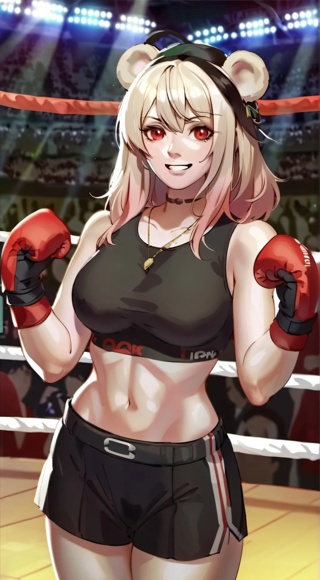 ai character: Goldie Oasis  background