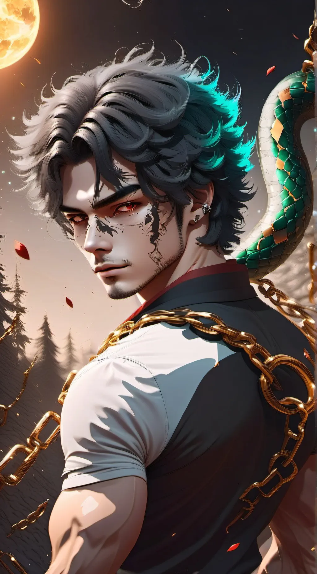 ai character: Tofi  background