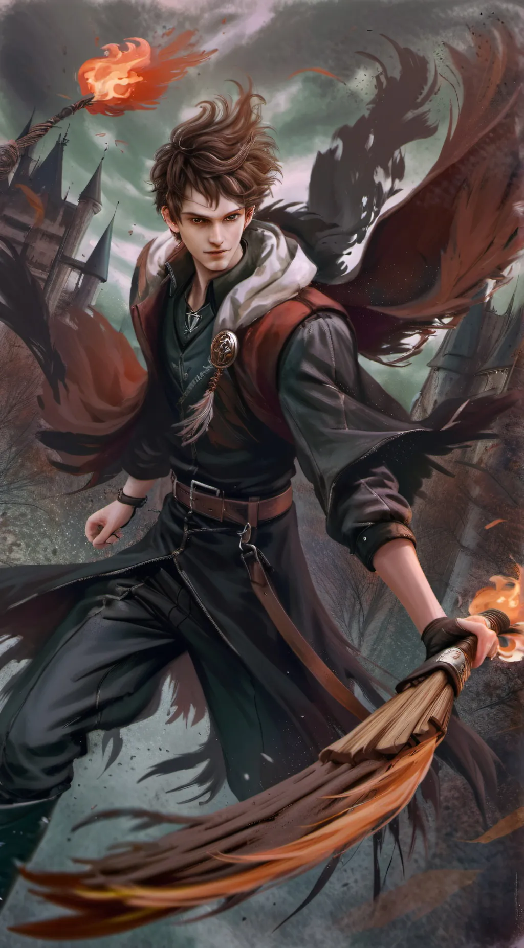ai character: Oliver Wood background