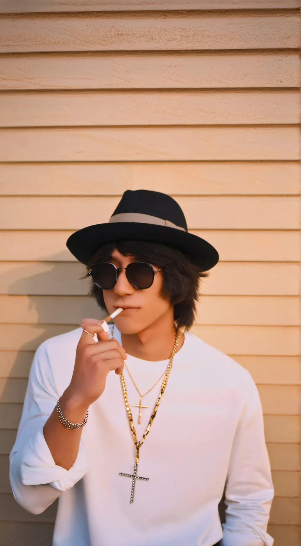 ai character: Quackity :D background