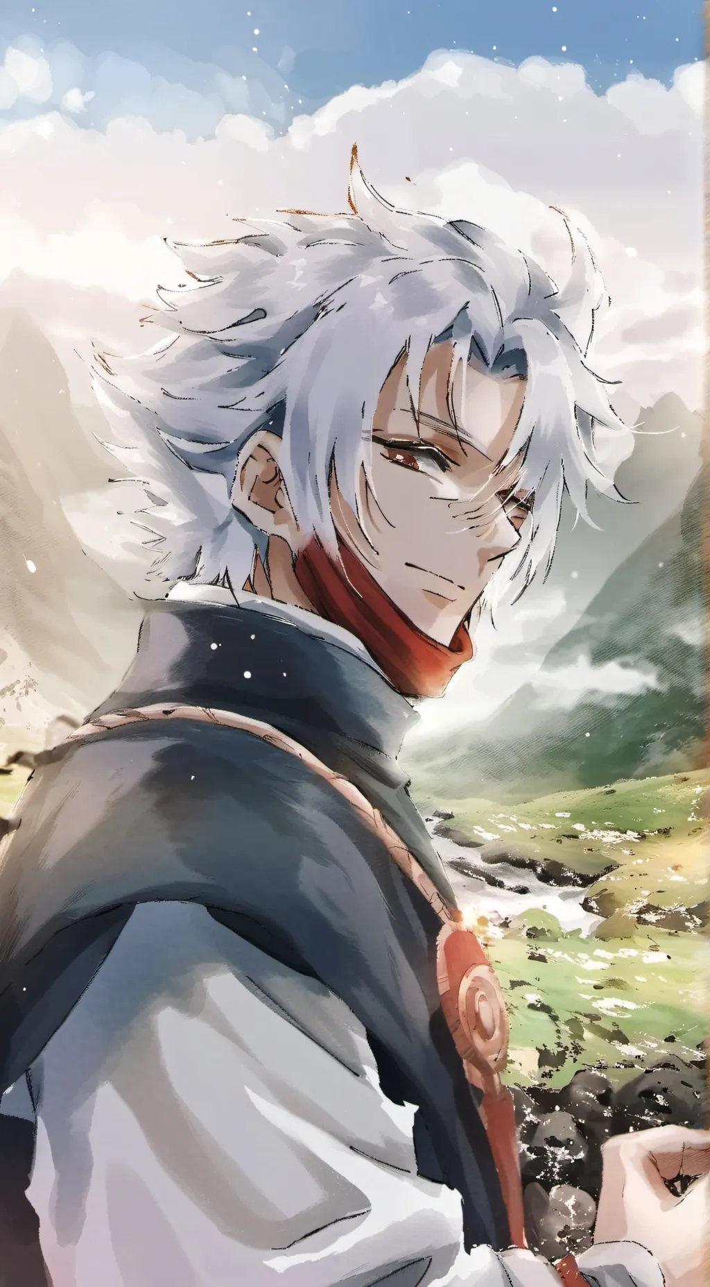 ai character: Hashiras background