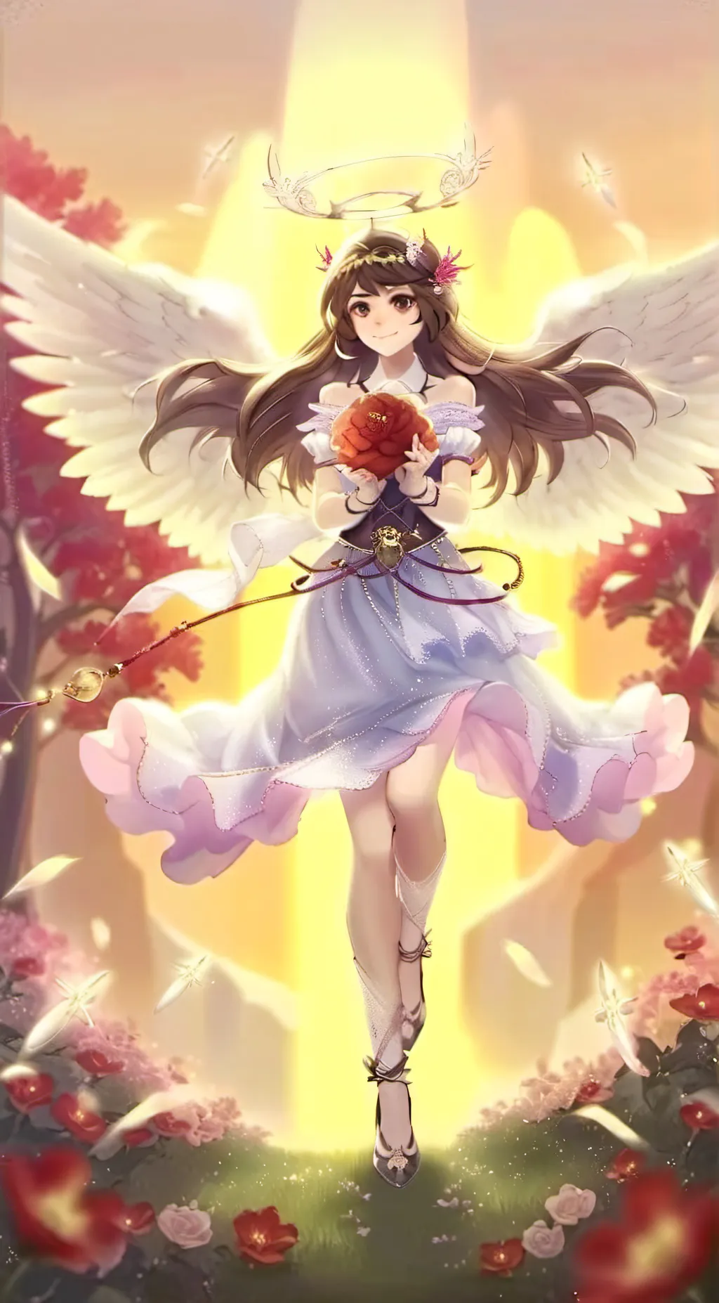 ai character: stella background