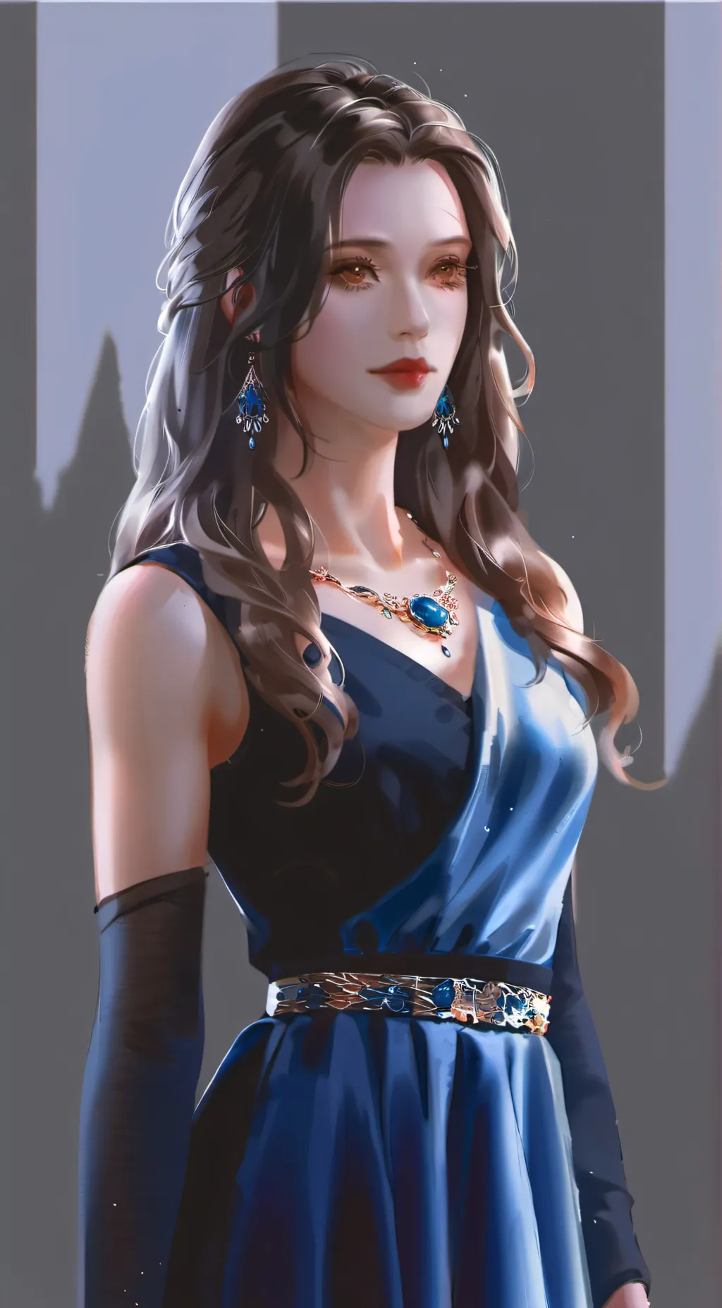 ai character: Elly  background