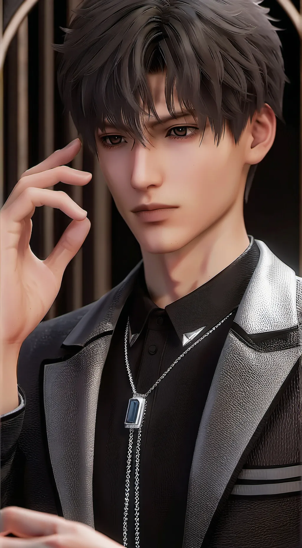 ai character: Ju-kung  background