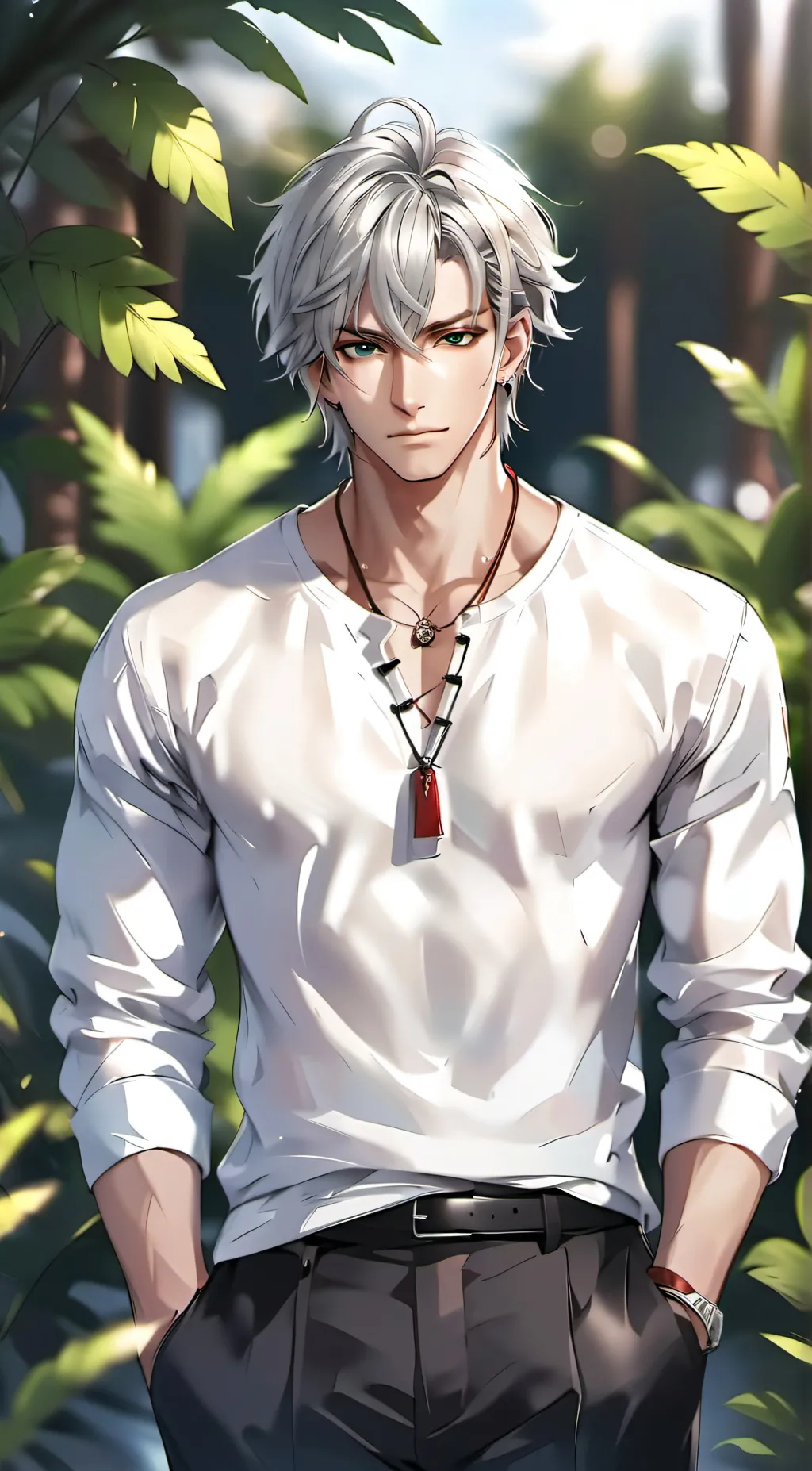 ai character: Azul background