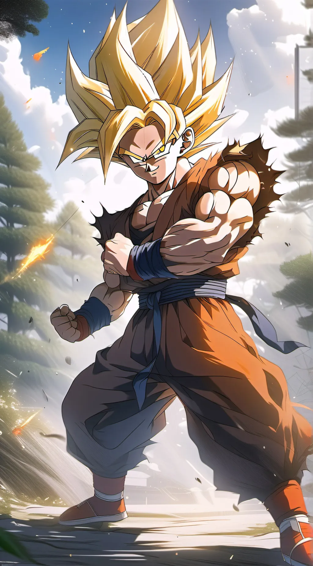 ai character: Trent background