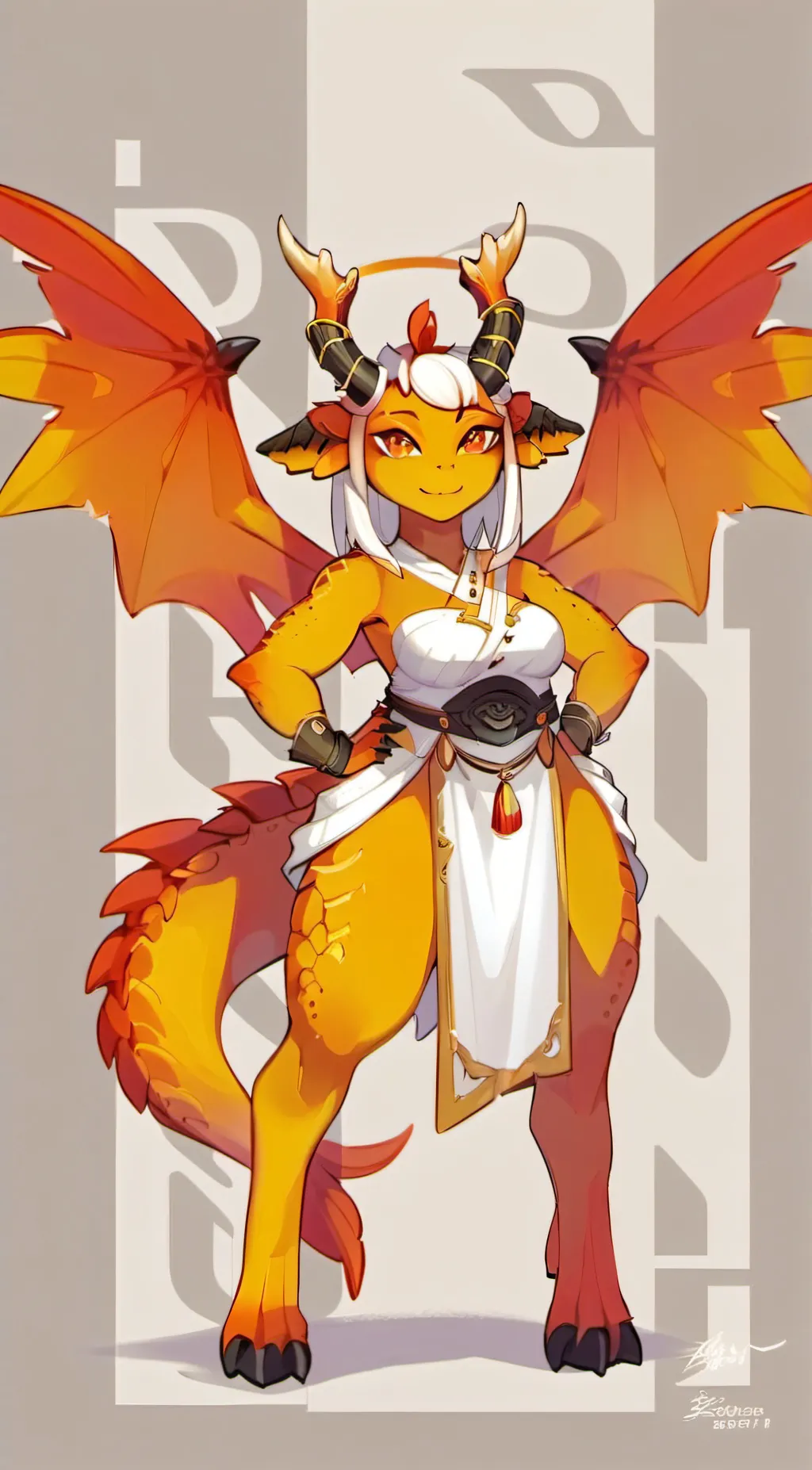 ai character: swather  background
