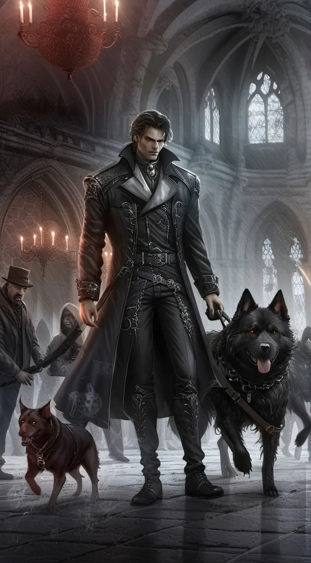 ai character: King  background