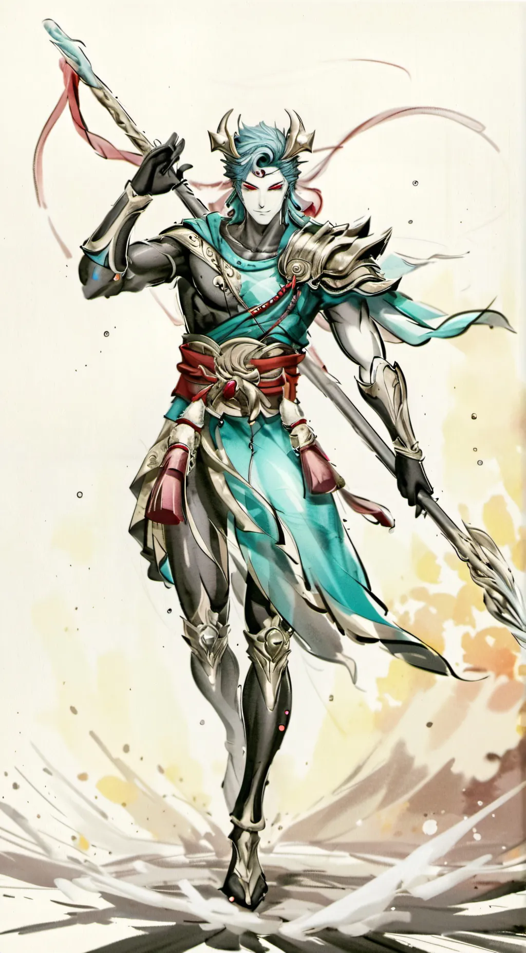 ai character: Minos prime background