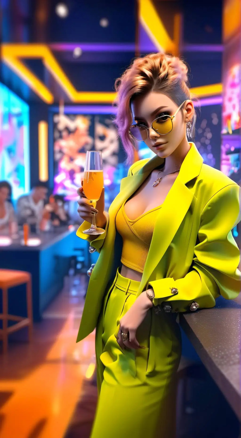 ai character: Ava Cyrene background