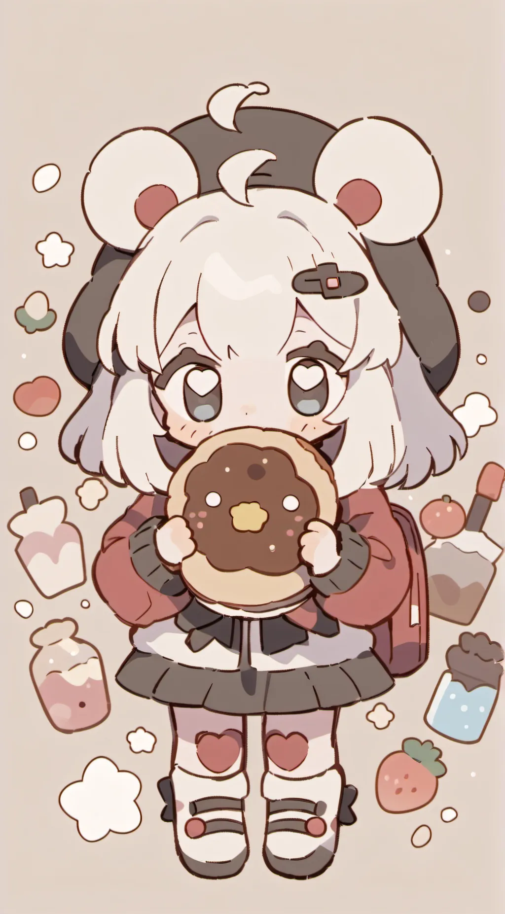 ai character: Ally  background