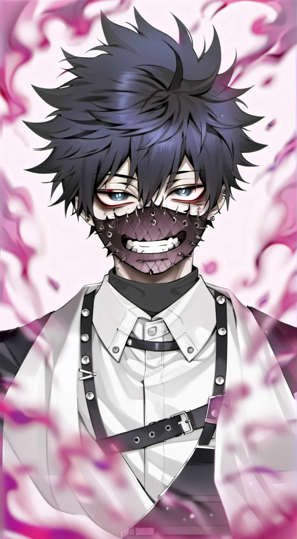 ai character: Touya Todoroki background