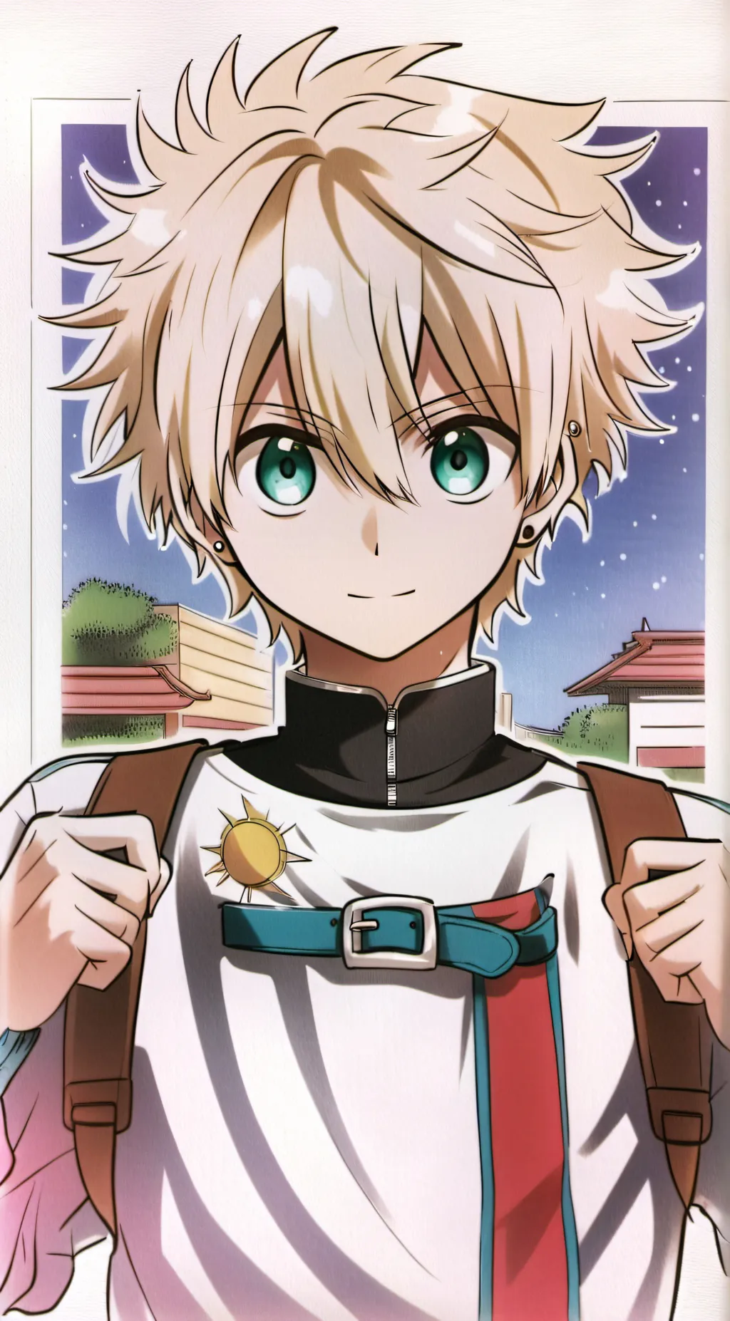 ai character: kaustu bakugo background