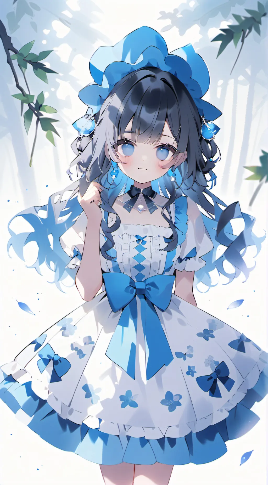 ai character: Lucy and Obanai  background