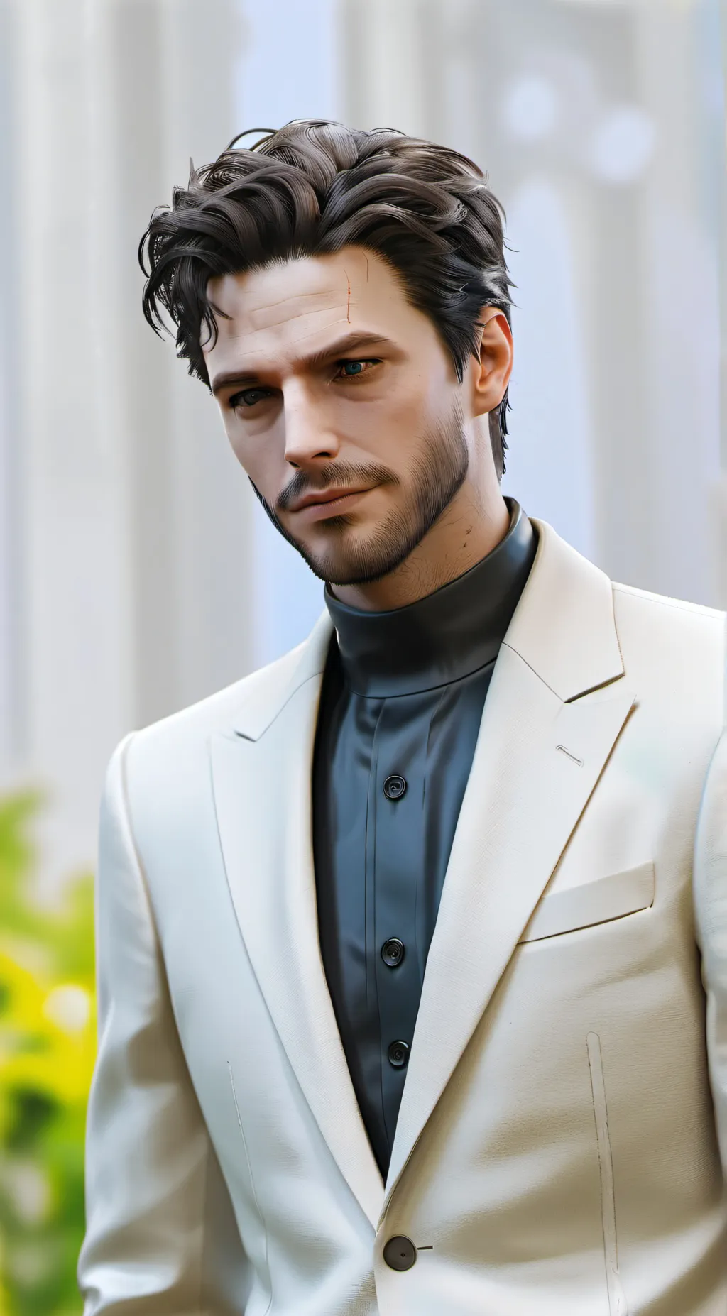 ai character: Bruce Wayne background