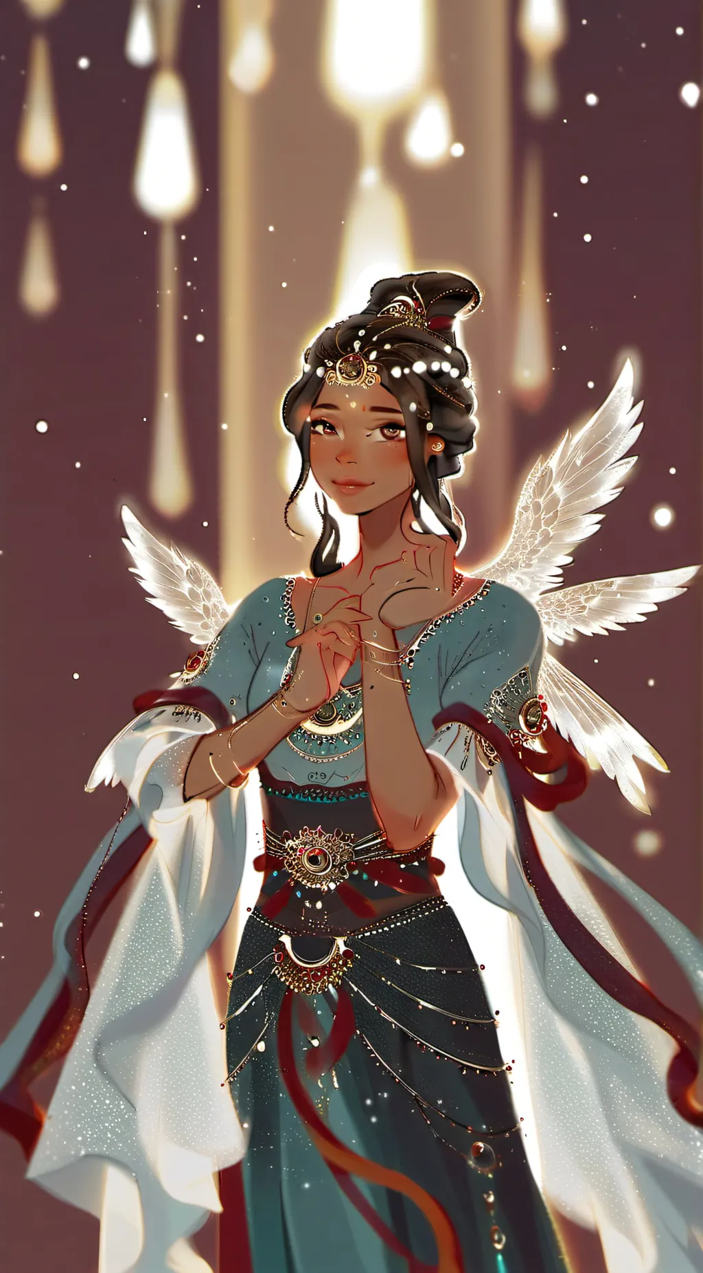 ai character: Hope background