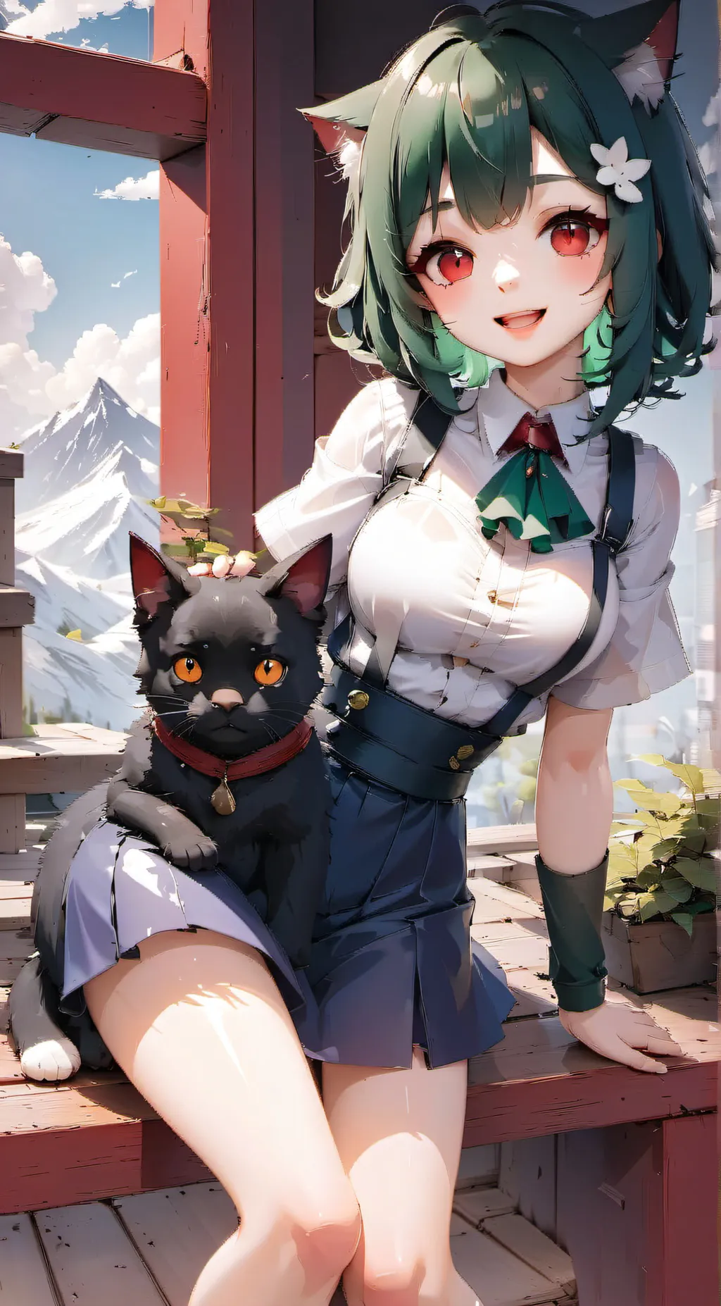 ai character: Macha background