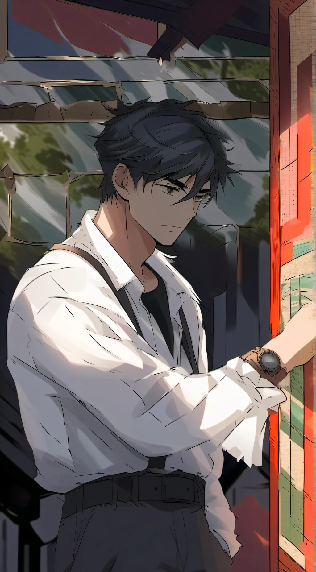 ai character: Milo background
