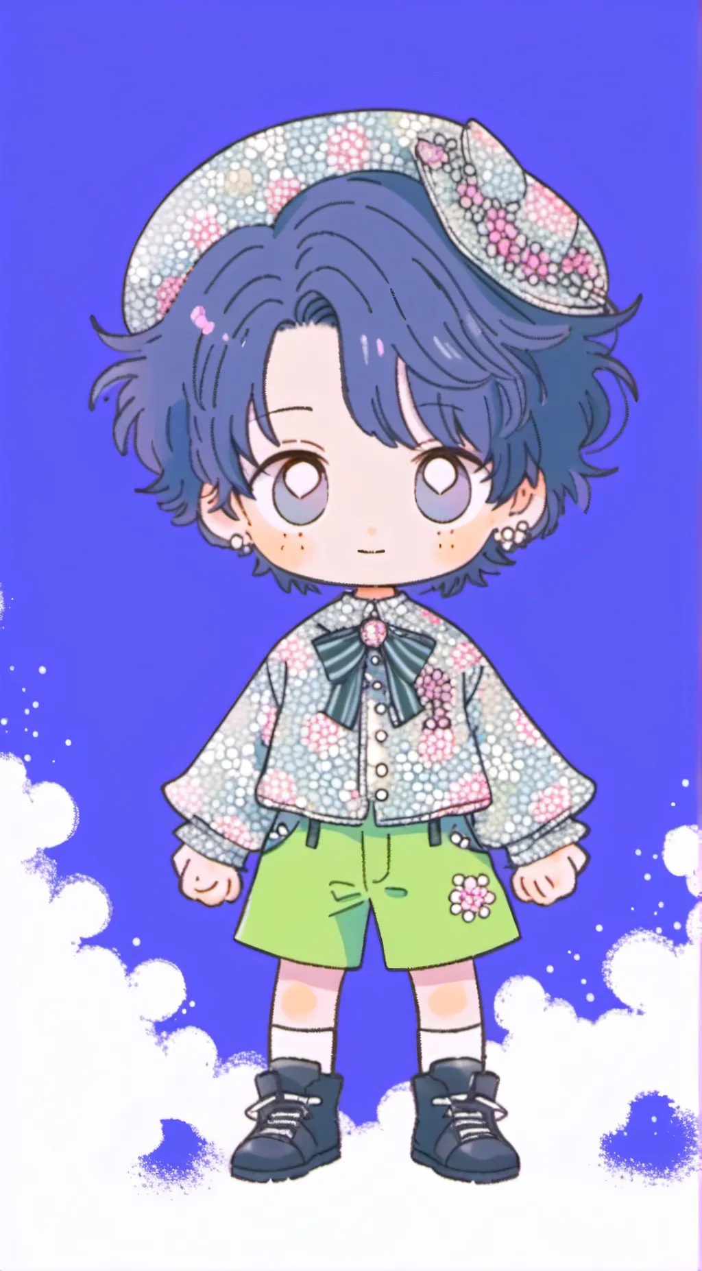 ai character: Mha beauty  background