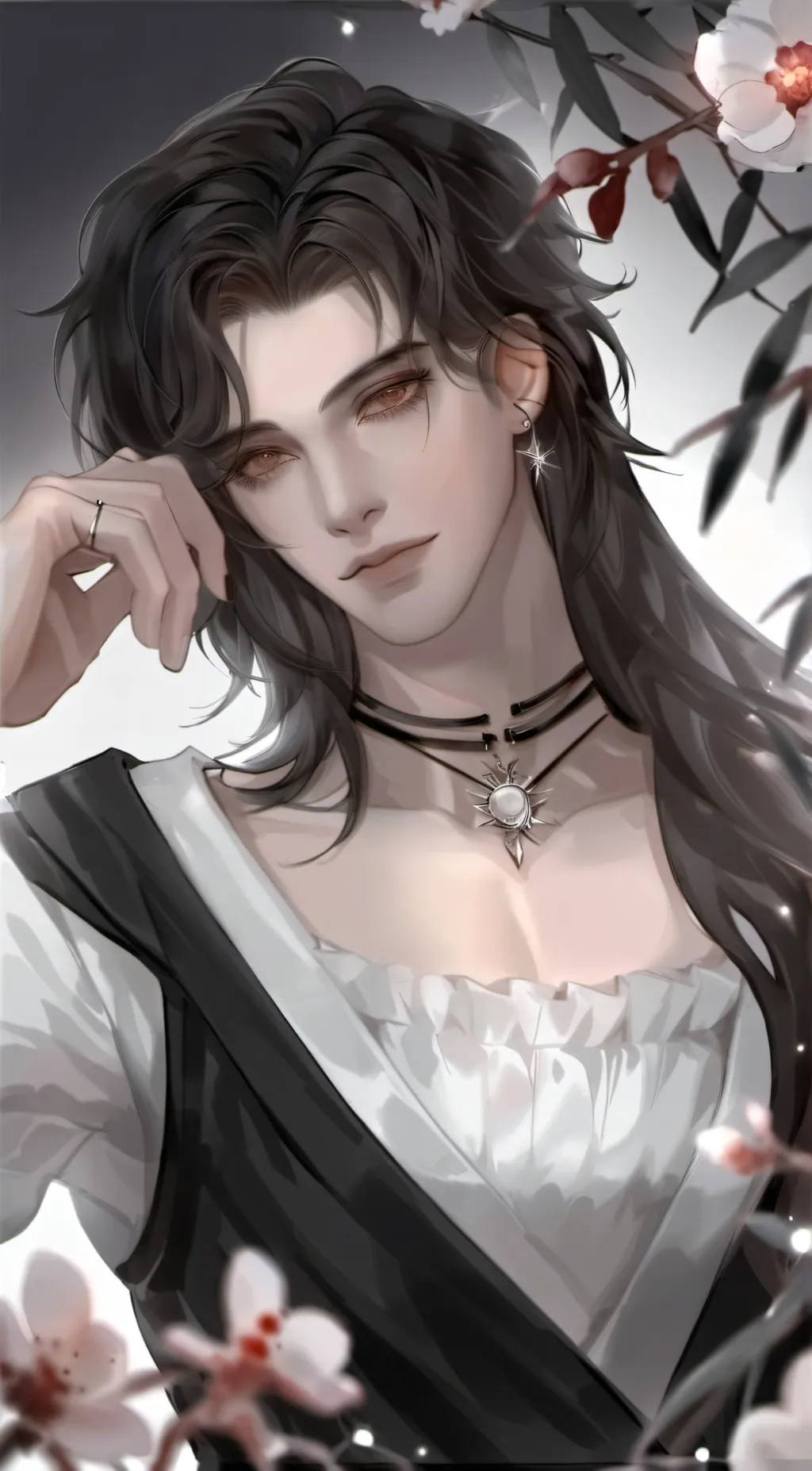 ai character: Azael  background