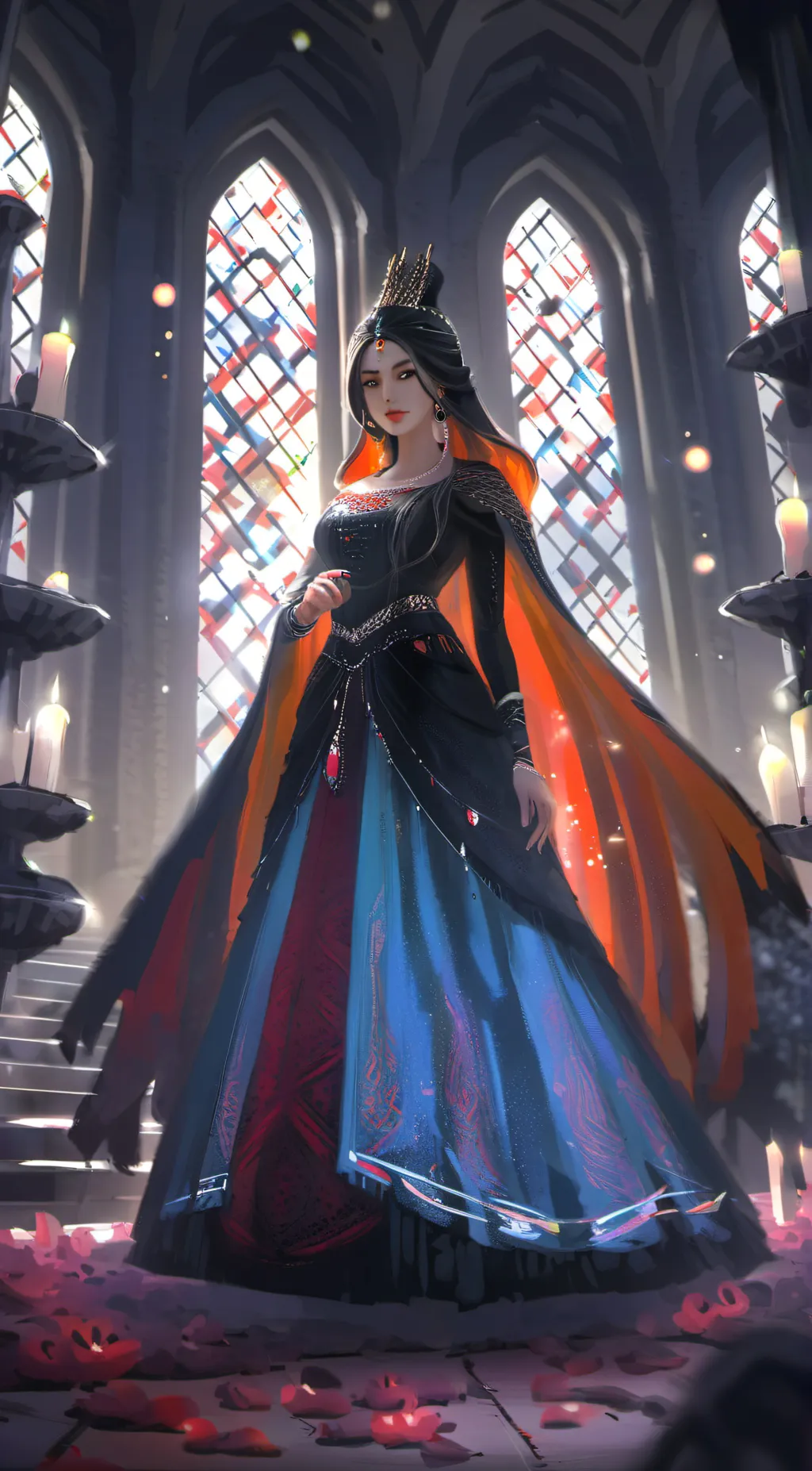 ai character: Farah background