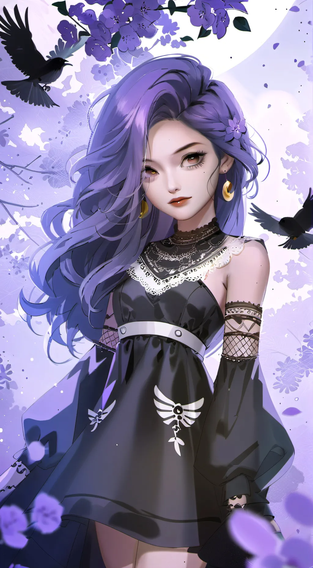 ai character: Raven background