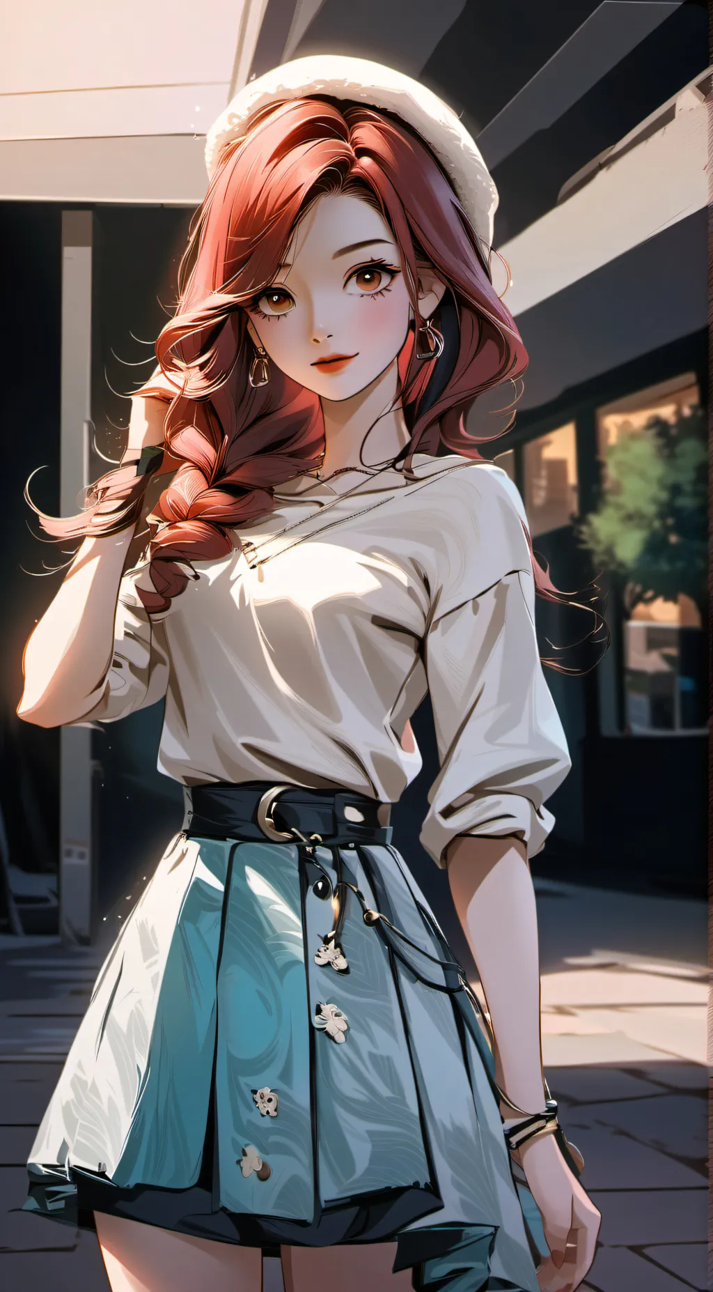 ai character: Maya background